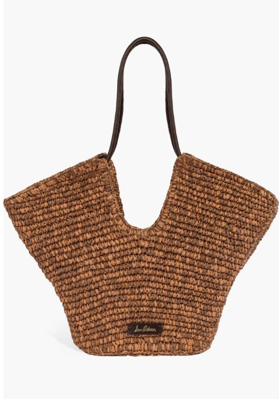 Sam Edelman NEW Lynn Paper Raffia Tote, Color: Spiced Pecan